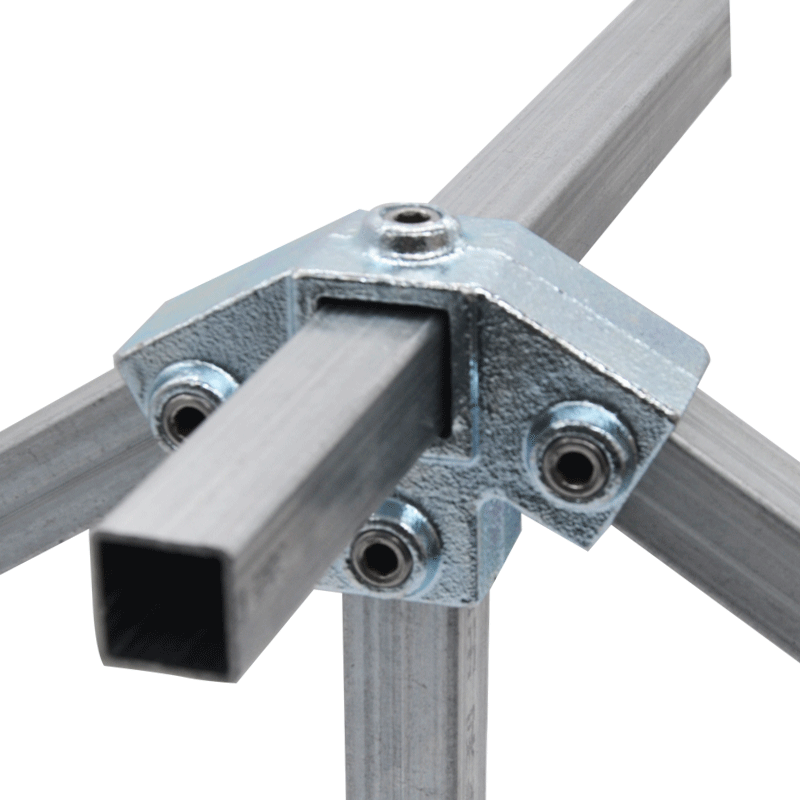 Preminum Cast Iron Square Tube Clamps