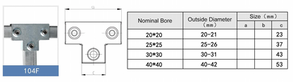 Preminum Cast Iron Square Tube Clamps