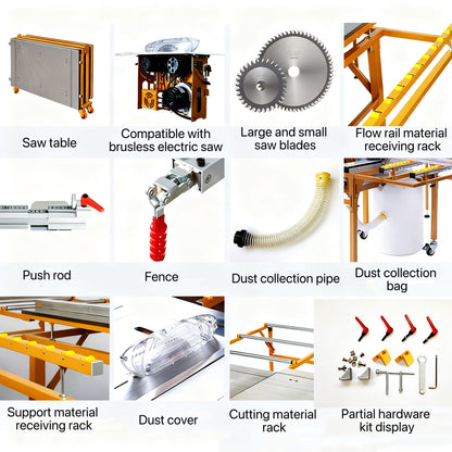 Dual Invisible Precision Guide Rails JT6